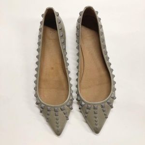 Frye Sienna Deco Stud Ballet Flats
